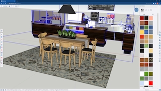 Screenshot aus SketchUp Free