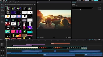 Screenshot aus CapCut Videoeditor für PC