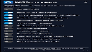 Ashampoo Windows 11 AdBlock