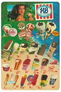 Old School Ads on Twitter: "1987 - HB Ice Cream. http://t.co/DbNU7UxU7h" / Twitter