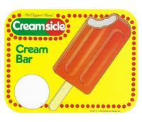 Orange Creamsicle box from the early 90s. Swoon. 🥰 : 90s