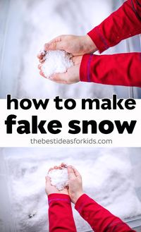 How to Make Fake Snow