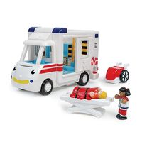 Wow Robin's Medical Rescue Multi - Robin's Medical Rescue from Wow is the go-to toy for your little paramedic. With this exciting toy, they will have endless fun fitting the figures into the wheelchair and stretcher, and loading them to get them to the hospital safely.