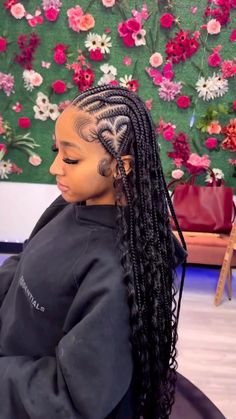 Fulani tribal braids Hair Braid Designs, Braided Hairstyles For Black Women Cornrows, Twisted Hair, Braided Hairstyles For Teens, Goddess Braids Hairstyles, Feed In Braids Hairstyles, Box Braids Hairstyles For Black Women, Braided Cornrow Hairstyles