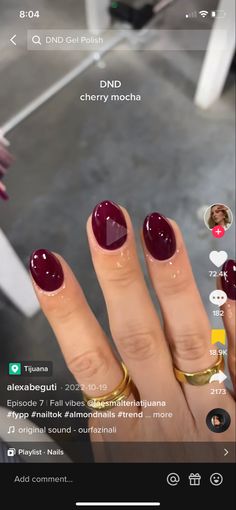 September Nail Aesthetic, Red Aesthetic Nail Designs, Thanksgiving Nail Colors 2023, Transitional Summer To Fall Nails, Thanksgiving Nails Dnd, Wine Dip Nails, Opi Dip Put It In Neutral, Berry Nails Fall, Berry Fall Nails