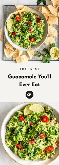 the best guacamole you'll ever eat