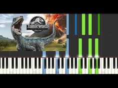 a piano keyboard with an image of a dinosaur on it and the words, dinosaurs world