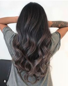 Solid Dark Brown Hair, Color Straight Hair, Dark Brown Hair Balayage, Ice Hair, Hair Natural Color, Brown Hair Dye