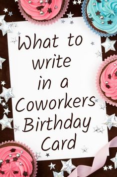 birthday wishes for coworker Birthday Card Ideas For Coworker, Birthday Wishes For Coworker Funny, Birthday Message Coworker, Happy Birthday To A Coworker, Birthday Wishes To Write In A Card, Happy Birthday Coworker Quotes, Birthday Quotes For Coworker, Co Worker Birthday Wishes, Happy Birthday Wishes Colleague