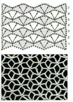 three different types of beaded laces on white and black fabric, each with an intricate design