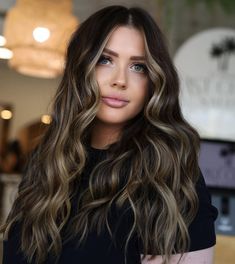 65 ideas para el pelo castaño oscuro Hair, Hair Styles