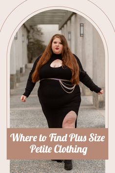 If you're looking for plus size clothing for short women then you're in the right place. I often need short plus size jeans or mid length plus size dresses since I am on the shorter side. Check out this blog post for all of the retailers I recommend for plus size petite clothing! Clothing For Short Women, Plus Size Dresses For Party, Plus Size Outfits Casual, Trendy Plus Size Dresses, Short Plus Size, Plus Size Clothing Stores, Plus Size Clothing Online