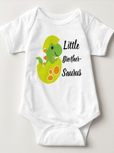 Dinosaur Baby Clothes, Personalized Baby Clothes, Bundle Of Joy, Comforters Cozy, Personalized Baby, Baby Gift, Little One