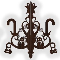 an image of a chandelier with skulls and flowers hanging from it's sides