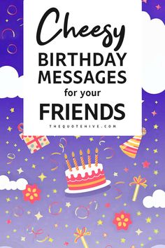 Make your best friend’s birthday extra special with birthday quotes for friends, featuring thoughtful Texts For Best Friend Birthday and fun Bf Birthday Messages.