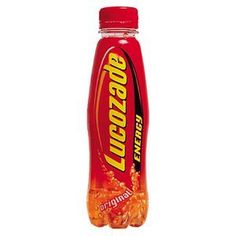 a bottle of liquid that is orange and has the word lugazer on it