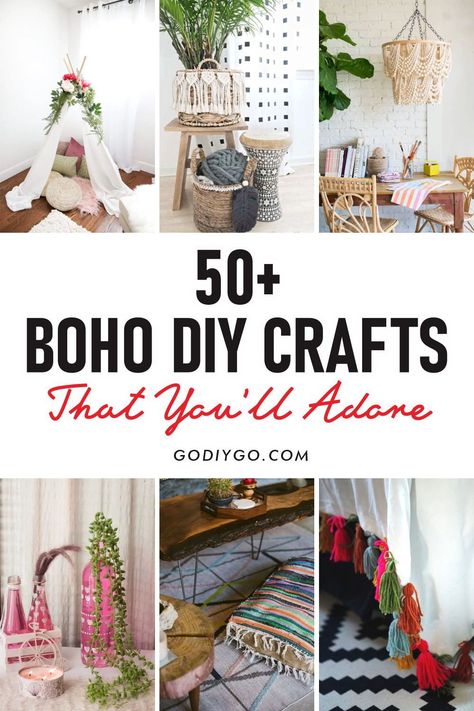 Diy Bohemian Decor Crafts, Boho Diy Crafts, Boho Decor Diy Cheap, Boho Decor Diy Bohemian Homes, Adult Drawing, Casita Ideas, Boho Chic Bedroom Decor, Boho House Decor, Bohemian Decor Inspiration