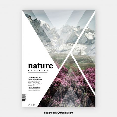 Nature magazine cover template. Download thousands of free vectors on Freepik, the finder with more than a million free graphic resources Design De Configuration, Nature Magazine, Mises En Page Design Graphique, Magazine Cover Template, What Is Fashion Designing, غلاف الكتاب, 브로셔 디자인, Model Architecture, Magazine Ideas