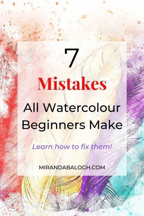 Best Watercolor Tutorials, Water Colouring For Beginners, Watercolour Pictures To Paint, Water Colour Practice, Water Colour Artists, Starting Watercolor Painting, Watercolour Tips For Beginners, How To Watercolor Pencils, Watercolour Beginner Step By Step