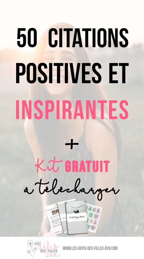 Les citations positives sont une incroyable source de motivation pour changer! Mes 50 citations positives et inspirantes et mon outil magique pour changer! Optimist Quotes, Staff Motivation, Citation Positive, Message Positif, Attitude Positive, Bad Inspiration, Psychology Quotes, Positive Quotes For Life, Positive Attitude