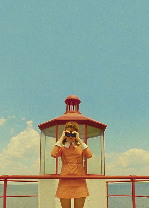 i k n o w l e s n o t h i n g: i n s p i r e d : Moonrise Kingdom. Wes Anderson Characters, Wes Anderson Aesthetic, Wes Anderson Style, Grafika Vintage, Wes Anderson Movies, Wes Anderson Films, Dark Sense Of Humor, Moonrise Kingdom, Septième Art