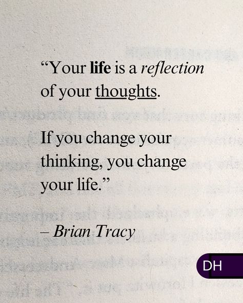 “Your life is a reflection of your thoughts. 
If you change your thinking, 
you change your life.”
– Brian Tracy 

===

I've experienced this myself.

Every experience we have, 
we have a perception around it.

Good, bad or indifferent.

When we change our perspective 
and adopt a natural curiosity 
and willingness to learn,
life changes with it.

===

What are you doing to change 
your mindset? Until You Change Your Thinking, Fix Your Thoughts On What Is True, Perspective Changing Quotes, Changing Perspective Quotes, Prospective Quotes, Quotes About Perspective Mindset, Change Your Thoughts Change Your Life, Perspective Quotes Life, Life Perspective Quotes