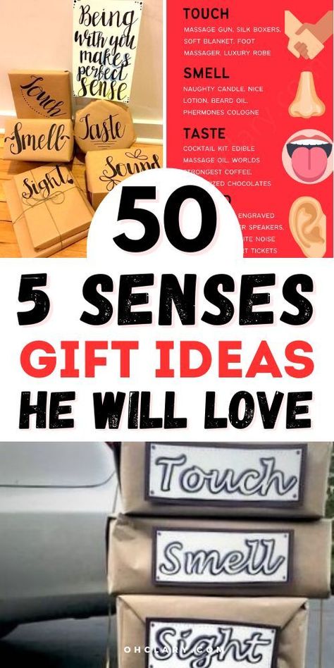 5 Ways to Treat Your Man's Senses 5 Sense Gift For Boyfriend Ideas, 5 Senses Gift For Him, 5 Senses Gifts For Him, Senses Gifts For Him, 5 Senses Gifts, Senses Gift For Him, 5 Senses Gift Ideas, 5 Senses Gift, Unique Birthday Ideas