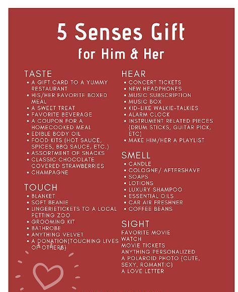 5 Senses Gift Ideas, 5 Senses Gift, Boyfriends Birthday Ideas, Five Senses Gift, Senses Gift, Hadiah Valentine, 5 Sense Gift, Diy Anniversary Gift, Anniversaire Diy