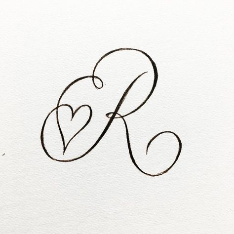 A Love-ly capital R. R for Regal, Royal, Rambunctious etc etc Tag a lovely friend whose name begins with R 👍 Written with a Tombow… | Instagram R In Calligraphy Fonts, R In Cursive Fonts, Cute Capital Letters, R Cursive Tattoo, X Calligraphy Letter, R Cursive Letter, R Capital Letter, Love Letters Aesthetic Drawing, R Drawing Letter