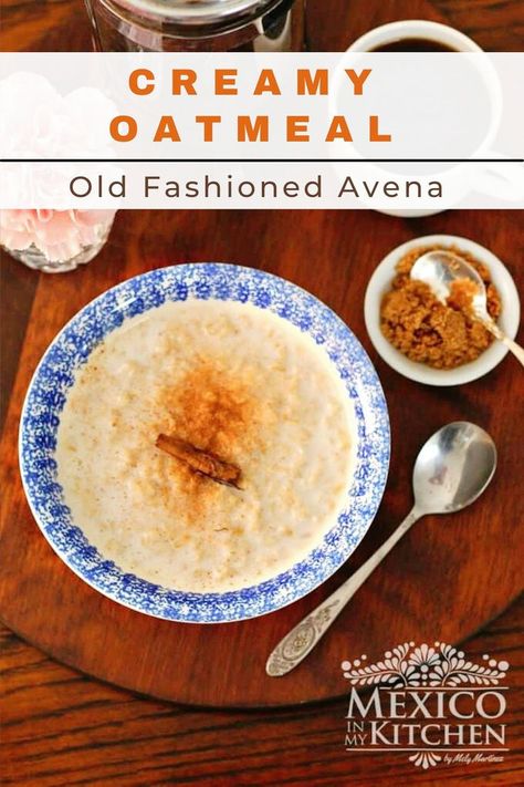 Old Fashioned Oats Recipe, Old Fashion Oatmeal, Recipe With Milk, Creamy Oatmeal, Green Smoothie Diet, Old Fashioned Oats, Old Fashioned Oatmeal, Breakfast Oatmeal Recipes, Healthy Food Menu