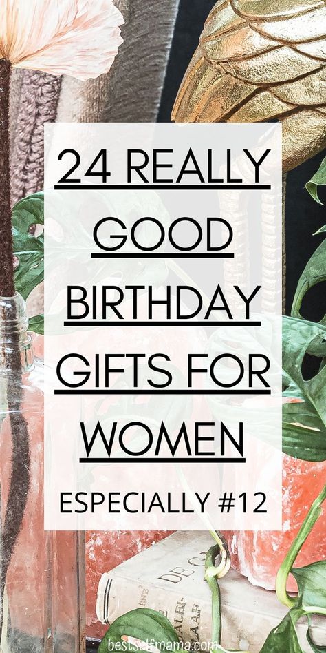 These gifts for women are a must-see! There is something for everyone on this list. These simple and awesome gift ideas for women are sure to please. #giftsforwomen #giftideas #giftguide #birthdaygifts #birthdaygiftsforwomen Birthday Gifts For Adults Women, Present For Friends Birthday, Friend Birthday Gift Ideas Woman, Birthday Gifts For Young Women, Birthday Gift 30 Woman, Gift Ideas For Female Best Friend, Gift Idea For Friends Birthday, Present For Best Friend Birthday, Gift 40th Birthday Woman