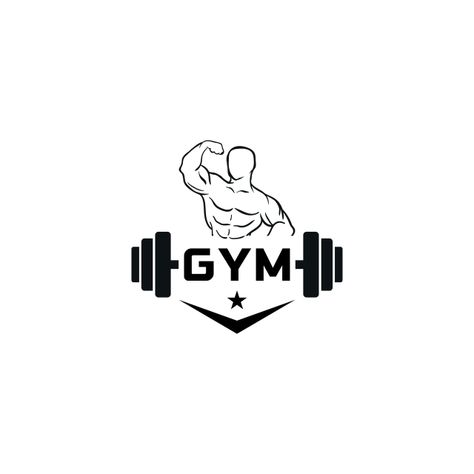 Fitness Vector Logo Design Template Design For Gym And Fitness Vector Logo Design Sports Ideas, Gym Vector Art, Gym Logo Ideas, Gym Logo Design Ideas, Logos Gym, Copo Stanley, Fitness Vector, Bodybuilding Logo, Gym Icon