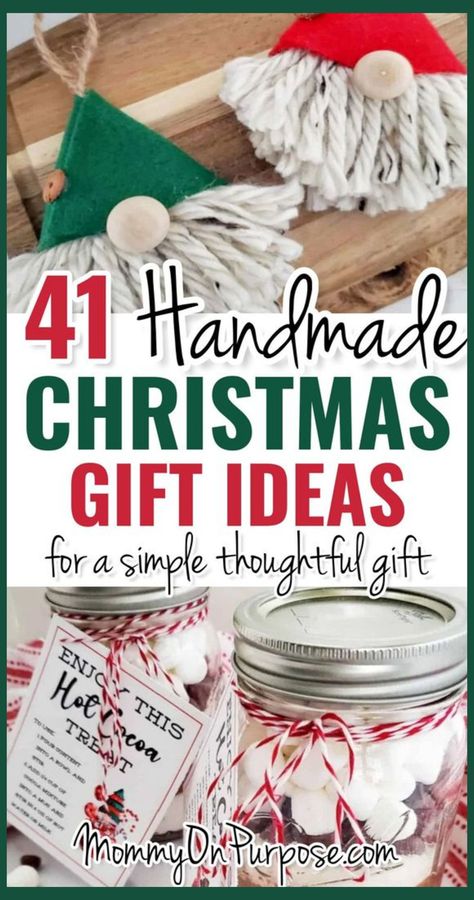 Diy Christmas Gifts For Friends, Handmade Christmas Gift Ideas, Christmas Neighbor, Coworkers Christmas, Easy Diy Christmas Gifts, Neighbor Christmas Gifts, Christmas Gifts To Make, Small Christmas Gifts, Cheap Christmas Gifts