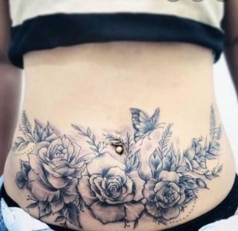 Meaningful Stomach Tattoos, Stomach Tattoos For Women, Lower Stomach Tattoos For Women, Lower Belly Tattoos, Abdomen Tattoo, Lower Stomach Tattoos, Tummy Tattoo, Stomach Tattoos Women, Mastectomy Tattoo