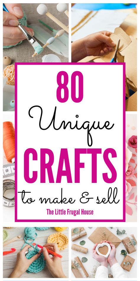 These are the best unique and easy DIY crafts to make and sell for profit. Make extra money by selling handmade items! Diy Crafts For Sale Make And Sell, Flea Market Crafts To Sell Diy, Easy Unique Crafts, Best Diy Crafts To Sell, Things To Sell At Flea Market, What Sells Best At Craft Shows 2023, Craft For Sale Ideas Make And Sell, Diy To Make And Sell, Upcycle Crafts To Sell