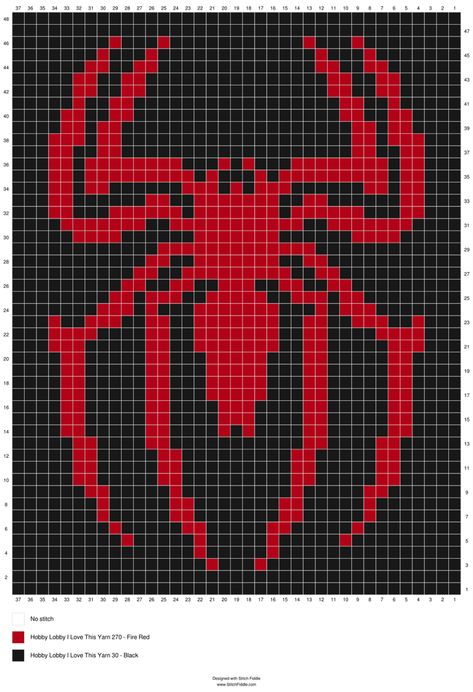 Spiderman Granny Square Pattern, Pixel Grid Crochet Spiderman, Spider Man Crochet Graph, Spiderman Grid Pattern Crochet, Crochet Blanket Spiderman, Spiderman Knitting Pattern, Spider Man Crochet Tapestry, Grid Crochet Patterns Two Colors, Grimace Pixel Art