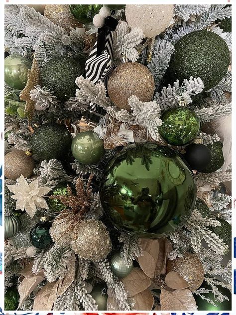 Christmas Tree Inspiration - Amazon.com, everybody's favorite online store. Click to find everything you love today. Green And Brown Ornaments Christmas Tree, Dark Green Xmas Tree Decor, Green Inspired Christmas Tree, Green Tree Christmas Decorations, Christmas Tree Ideas Hunter Green, Green And Tan Christmas Tree, White Silver And Brown Christmas Tree, Green White Tan Christmas Tree, Christmas Color Decor Ideas