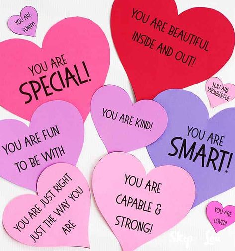 heart templates with nice sayings on them for Valentine activity Classroom Valentines Gifts, Heart Shapes Template, Printable Heart Template, Valentine Messages, Valentine Coloring Pages, Valentines Gift Tags, Kartu Valentine, Heart Printable, Valentine Activities