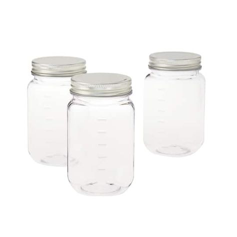 Colored mason jars