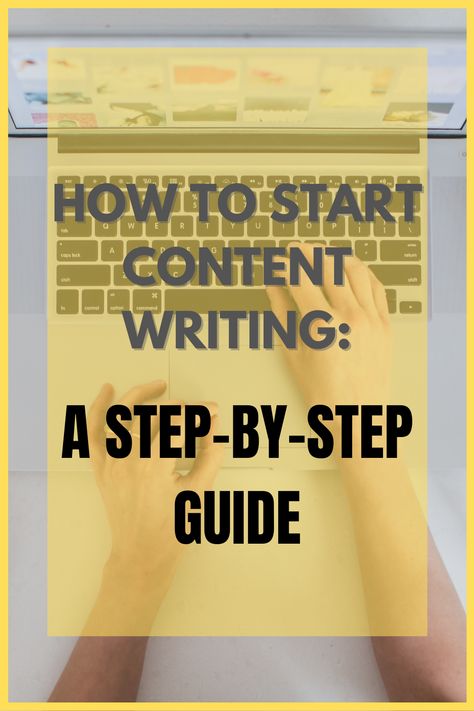 How to start content writing:a step-by-step guide How To Start Content Writing, Content Writing For Beginners, Content Writing Ideas, How To Be Content, Writing Freelance, Content Writing Tips, Website Content Writing, Writing Steps, Writing Content