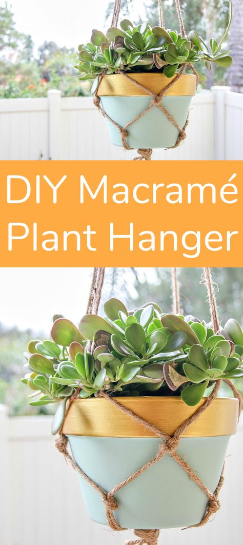 DIY Macramé Plant Hanger for First Time Makers Patchwork, Diy Indoor Plant Hanger, Diy Hanging Planter Macrame, Diy Macramé, Hanging Plants Diy, Gardening Decor, Diy Hanging Planter, Macrame Plant Hanger Tutorial, Plants Diy