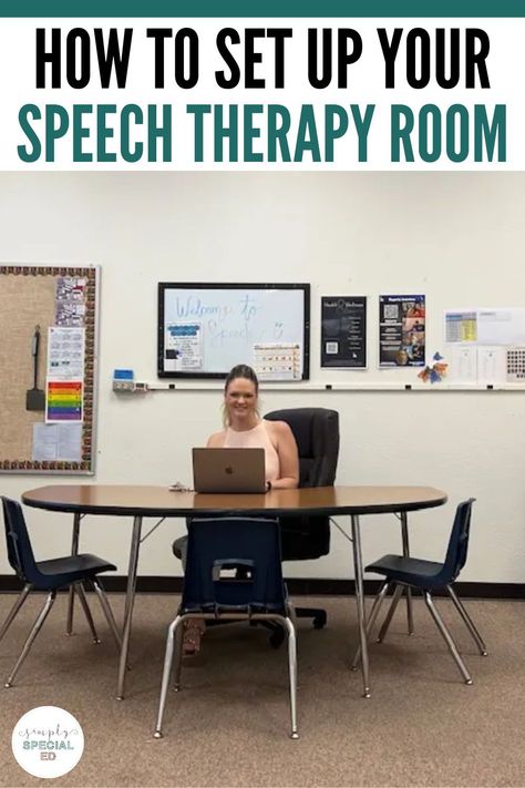 If you are a school speech language pathologist, you will want to check this out! It is important to have a welcoming speech room for your elementary students. When thinking about speech room organization you will have preschool games, articulation cards, books and more. My speech room therapy setup should have a variety of book companions, language materials, speech games, and ABC manipulatives. Elementary speech students love the prize box and stickers for prizes too. Learn more today! Speech Classroom Set Up, Speech Room Organization, Speech Therapy Room Setup, Speech Therapy Organization, Teaching Executive Functioning Skills, Speech Therapy Room, Articulation Cards, Teaching Executive Functioning, Special Education Lesson Plans