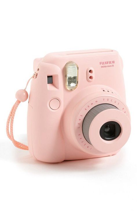 Pink Polaroid Camera, Polaroid Camera Instax, Pink Polaroid, Instax Mini 8 Camera, Camera Polaroid, Camera Ideas, Instax Mini Camera, Instax Mini 9, Fujifilm Instax Mini 8