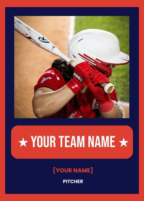 FREE Baseball Card Templates & Examples - Edit Online & Download | Template.net Baseball Card Template, Printable Baseball, Table Of Contents Template, Trading Card Template, Framed Poem, Baseball Vector, Snowflake Template, Diy Designs, Baseball Trading Cards