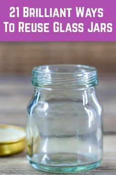 Small Jar Diy Ideas, Glass Jar Ideas Upcycling, Upcycling, Ways To Use Glass Jars, Recycle Glass Jars Ideas, Uses For Small Glass Jars, Repurpose Small Glass Jars, Reusing Jars Ideas, Ways To Reuse Glass Jars