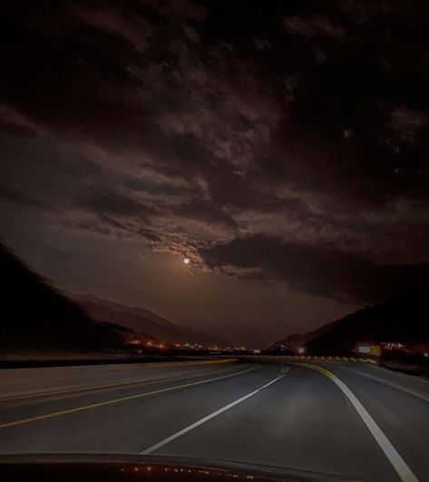 Nature, Adelina Core, Brianna Core Aesthetic, Brianna + Core + Aesthetic, Driving At Night Aesthetic, Night Drives Aesthetic, Amelia Core, Sky Picture, Night Drives