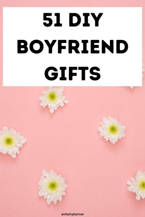 Looking for creative gift ideas for your boyfriend? Check out this list of 51 DIY boyfriend gifts for unique and personalized presents that will show him how much you care. From handmade crafts to thoughtful gestures, there's something here for every type of relationship and budget. Whether it's a romantic gesture or a practical gift, these DIY ideas will surely make your boyfriend feel special. Birthday Gifts To Boyfriend, Easy Birthday Presents For Boyfriend, Diy Gift For Him Romantic, Ideas For Gifts For Boyfriend Birthday, What To Make My Boyfriend Gift Ideas, Ideas For Surprising Boyfriend, Unique Letter Ideas For Boyfriend, Relationship Diy Crafts, Easy Diy Crafts For Boyfriend