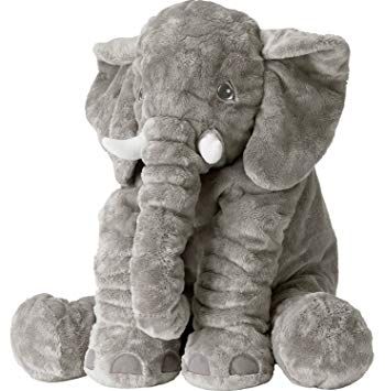 Elephant Soft Toy, Giant Stuffed Animals, Elephant Plush Toy, Elephant Stuffed Animal, Elephant Pillow, Baby Elefant, Baby Birthday Gifts, Elephant Toy, Elephant Plush