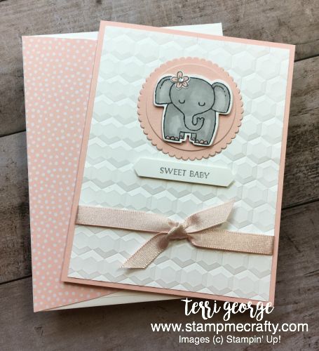 A Little Wild for Baby, Stampin' Up!, Stamp Me Crafty, Terri George Independent Demonstrator, Baby Cards, Baby Girl Cards, Handmade Cards, A little wild for a baby shower for the Pals June Blog Hop Baby Cards Handmade Girl, Baby Shower Cards Handmade, Stampin Up Baby Cards, Baby Cards Handmade, Shower Cards, Baby Shower Card, Handmade Stamps, Shower Bebe