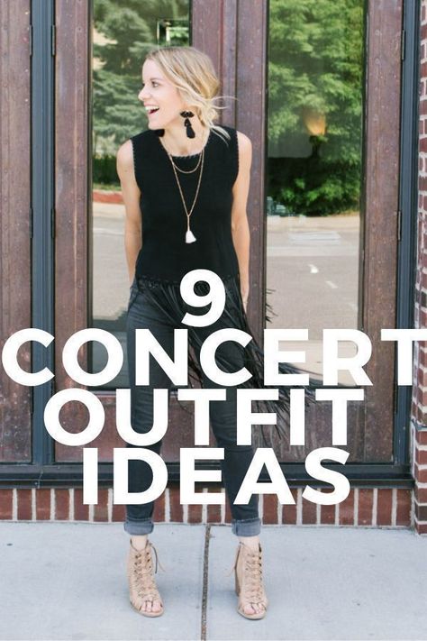 Outdoor Concert Outfit Rainy, Fall Concert Outfits Women, Acl Concert Outfits, Outdoor Concert Shoes, Outside Concert Outfit Spring, Outfits To Wear To A Concert Country, Spring Outdoor Concert Outfit, Concert Looks Night Casual, Outfit Ideas For Country Concert Fall